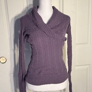 BCBG Purple Sweater - XS